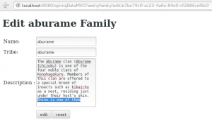 Editing Aburame's family